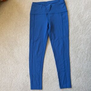 Oiselle Blue Leggings